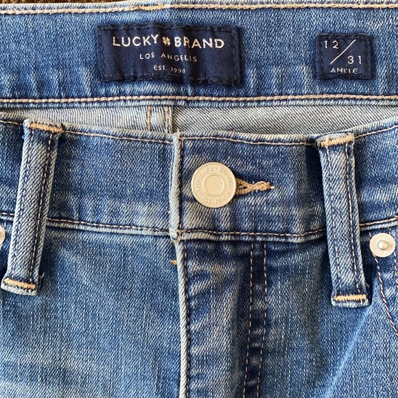 Lucky Brand Mid Rise Skinny Jeans 12/31A - Picture 8 of 16